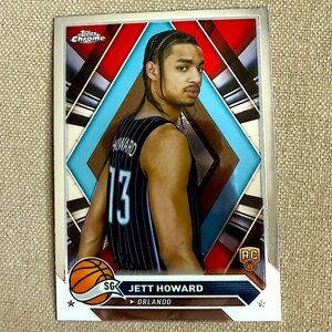 Jett Howard Rookie 2024 Topps Orlando Magic NBA Basketball Card Sports